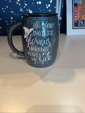 Sparkly Halloween Coffee Travel Mug